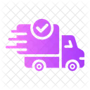 Shipping Shipped Delivery Truck Icon