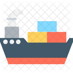 Shipping Boat  Icon