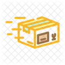 Shipping Box Cardboard Icon