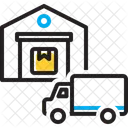 Shipping Center Shipping Parcel Icon