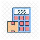 Shipping cost calculator  Icon