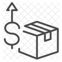 Shipping Cost Increase Goods Product Icon