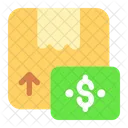 Shipping Costs Cost Box Icon