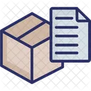 Shipping Detail Shipping Paper Courier Icon