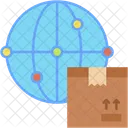 Shipping Worldwide Globe Icon