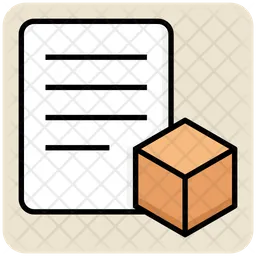 Shipping List  Icon