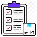 Shipping Report Delivery Report Document Icon