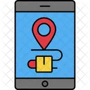 Shipping Route Delivery Route Shipping Icon