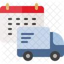 Shipping Schedule Delivery Schedule Delivery Date Icon