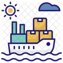 Shipping Ship Cargo Ship Cargo Icon