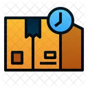 Waiting Package Delivery Icon