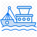 Shipping Trawler Trawler Transportation Icon