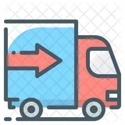 Shipping Truck  Icon