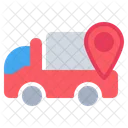 Truck Pin Location Icon