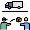 Shipping Truck Delivery Truck Logistic Delivery Icon