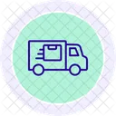 Shipping Van Line Icon Icon