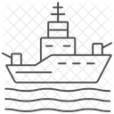 Ships Thinline Icon Icon