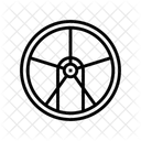 Ships Wheel Sailing Icon