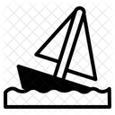 Shipwreck Sea Water Icon