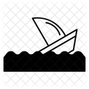 Shipwreck Sea Water Icon