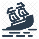 Shipwreck Ocean Ruins Icon