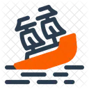 Shipwreck Ocean Ruins Icon
