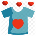 Shirt Clothes Love Icon