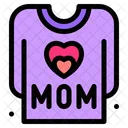 Shirt Shirt Clothe Mom Icon