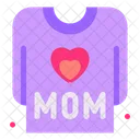 Shirt Shirt Clothe Mom Icon