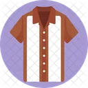 Bowling Shirt Wear Icon