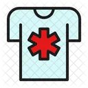 Shirt Red Cross Medical Icon