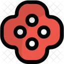 Button Coat Clothes Icon