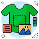 Shirt designing  Icon