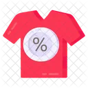 Shirt Discount Cloth Discount Shopping Discount Icon