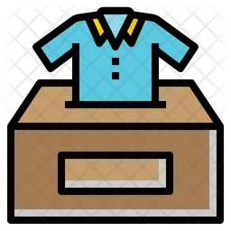 Shirt Donation  Icon