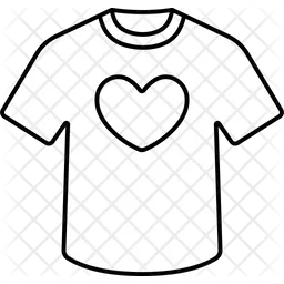 Shirt Heart  Icon