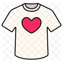 Shirt Heart Love Valentine Icon