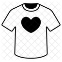 Shirt Heart Love Valentine Icon