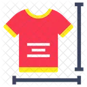 Shirt Measurement Cloth Attire Icon