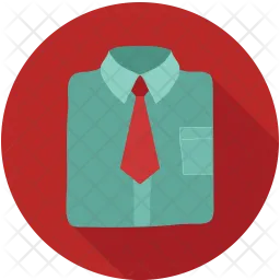 Shirt with tie  Icon