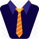 Shirt With Tie  Icon