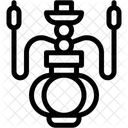 Shisha Rauch Pfeife Symbol