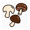Shiitake Mushroom Vegetable Healthy Icon