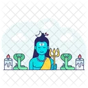 Shiva Deus Indiano Hinduismo Ícone