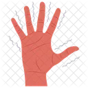 Shivering Hand Hand Nervous Breakdown Icon