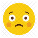 Sad Emotion Emoji Icon