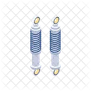 Shock Absorber Suspension Damping Icon