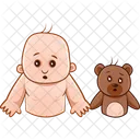 Shock Child And Teddy  Icon