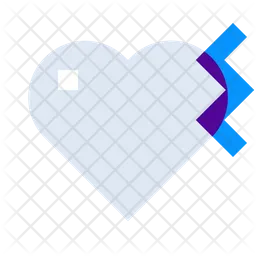 Shock Heart  Icon