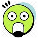 Shock Smiley Face Emoji Expression Icon